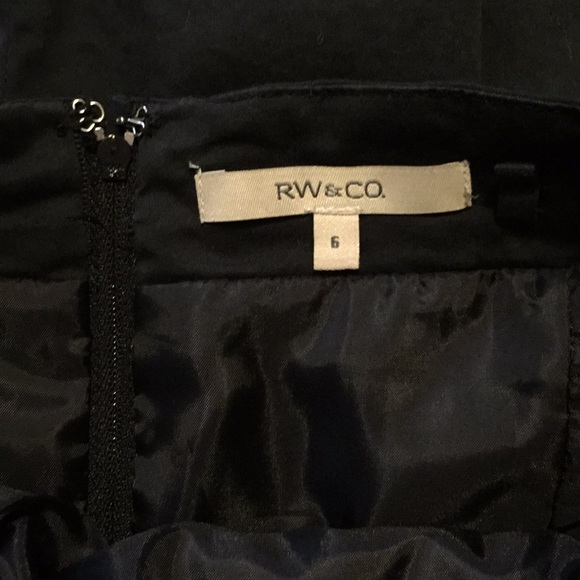 Strapless Navy Dress by RW & CO. - Picture 7 of 8